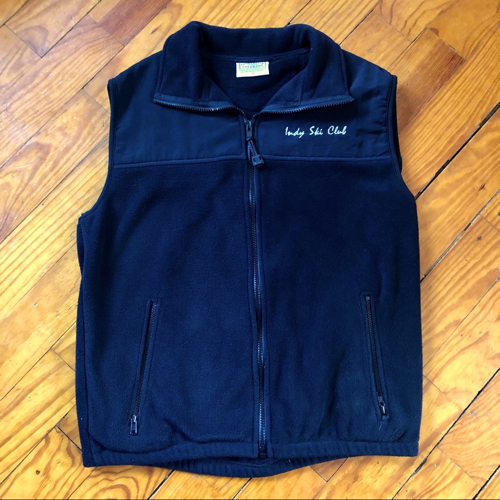 Vintage Indy Ski Club Fleece Vest